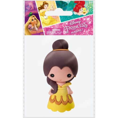 디즈니 Disney Beauty & The Beast Belle 3D Magnet Character Magnet,Multi colored,3