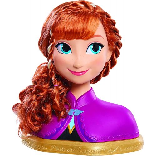 디즈니 Disney Frozen Anna Deluxe Styling Head, by Just Play