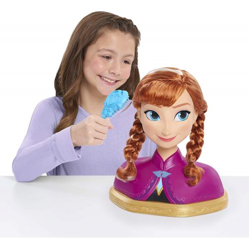 디즈니 Disney Frozen Anna Deluxe Styling Head, by Just Play