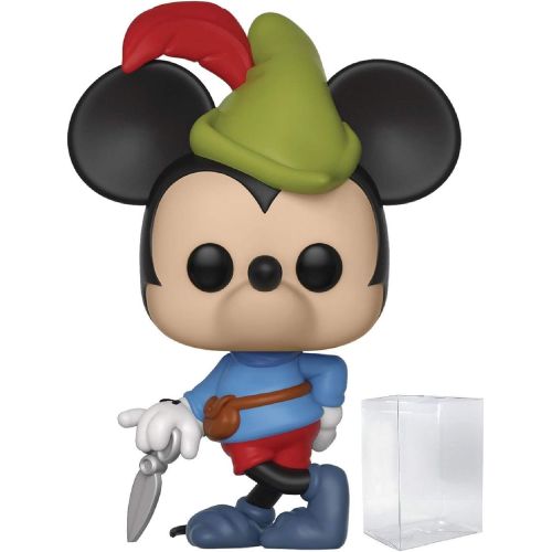 디즈니 Disney: Mickey’s 90th Anniversary Brave Little Tailor Funko Pop! Vinyl Figure (Includes Compatible Pop Box Protector Case)