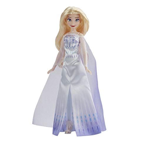 디즈니 Disney Frozen Disneys Frozen 2 Snow Queen Elsa Fashion Doll, Dress, Shoes, and Long Blonde Hair, Toy for Kids 3 Years Old and Up