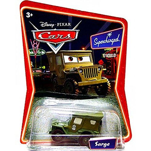 디즈니 Disney Pixar Cars Supercharged Edition Sarge 1:55 Scale Mattel