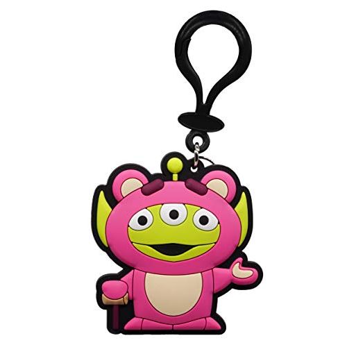 디즈니 Disney Toy Story Alien Remix Lotso Bear PVC Soft Touch Bag Clip