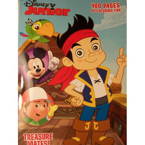 디즈니 Disney Junior 400 Page Coloring and Activity Book ~ Treasure Mates! (2013)