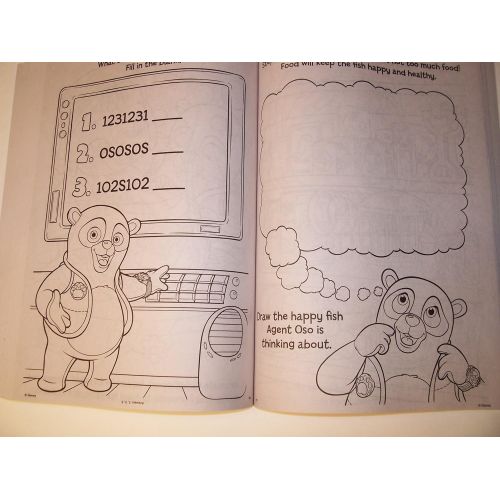 디즈니 Disney Junior 400 Page Coloring and Activity Book ~ Treasure Mates! (2013)