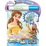 Disney Princess 24 Page Imagine Ink Magic Ink Pictures with 1 Mess Free Marker, Bendon 26012