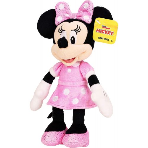 디즈니 Disney Junior Mickey Mouse Beanbag Plush Minnie Mouse, by Just Play