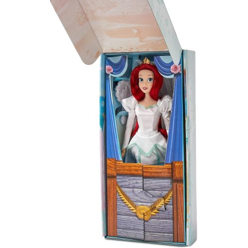 디즈니 Disney Parks Exclusive 12 Inch Doll with Brush Ariel in Wedding Gown