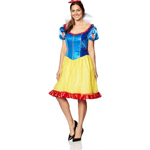 디즈니 Disney womens Disguise Disney Deluxe Sassy Snow White Costume