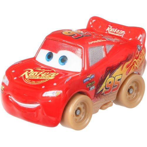디즈니 Disney Pixar Cars GBC70 Mini Derby Racers Series 3 Pack, Multicolour, 4,5 x 1 x 1 cm