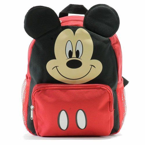 디즈니 Birthday Gift Disney Mickey Mouse 3D Ears Toddler Backpack