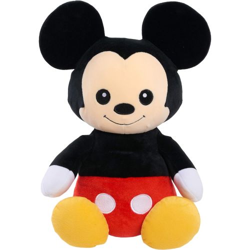 디즈니 Disney Classics 14 Inch Mickey Mouse, Comfort Weighted Plush Animals for Kids Sensory Toys, by Just Play