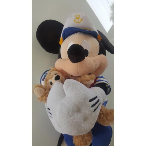 디즈니 Disney Interactive Studios Disney 17 in Sailor Mickey Mouse with Duffy Bear Plush Doll