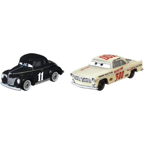 디즈니 Disney Cars Heyday Junior Moon & Heyday Leroy Heming Metal 1/55 Scale Diecast