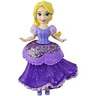 Disney Princess Rapunzel Collectible Doll with Glittery Purple One Clip Dress, Royal Clips Fashion Toy