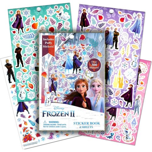 디즈니 Disney Studios Disney Frozen and Frozen 2 Coloring Book Activity Set