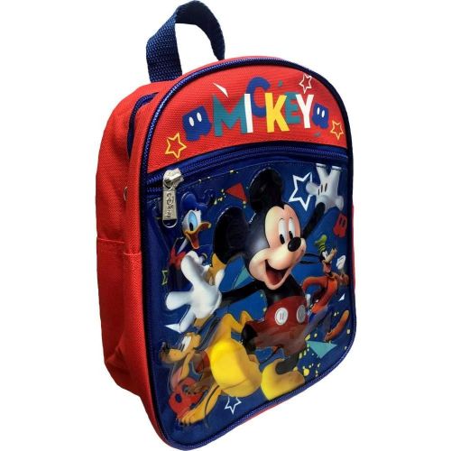 디즈니 Disney Group Ruz Mickey Mouse 10 Mini Backpack with Heat Seal 3D Character Logos