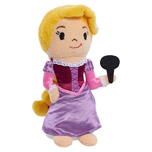 디즈니 Disney Tangled Series Stylized Super Soft and Cuddly Bean Plush, Rapunzel