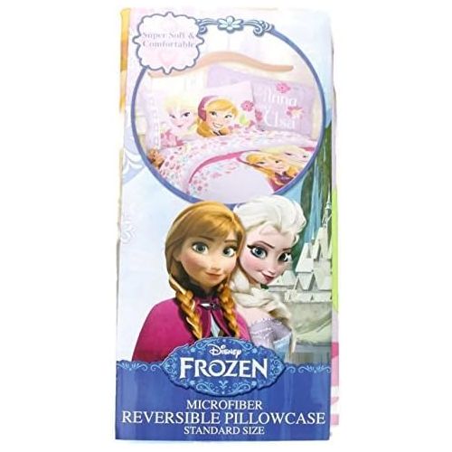 디즈니 Disney Frozen Love Blooms Pillowcase (Reversible)