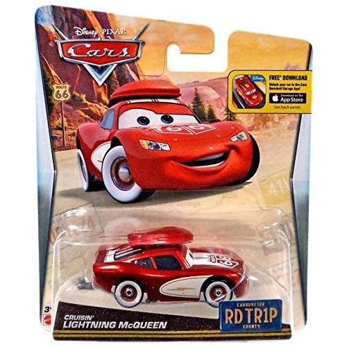 디즈니 Disney Pixar Cars Walmart Exclusive Route 66 RD TR1P Road Trip Cruisin Lightning McQueen