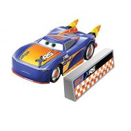 Disney Cars XRS Rocket Racing 1:64 Die Cast Car with Blast Wall: RPM #64 Barry DePedal