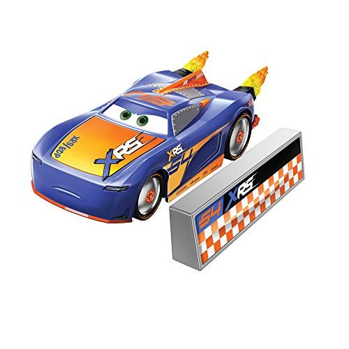 디즈니 Disney Cars XRS Rocket Racing 1:64 Die Cast Car with Blast Wall: RPM #64 Barry DePedal