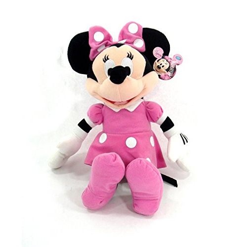 디즈니 Disney Mickey Mouse Clubhouse Minnie Mouse 15 Inch Plush w/ Pink Dress and Bow