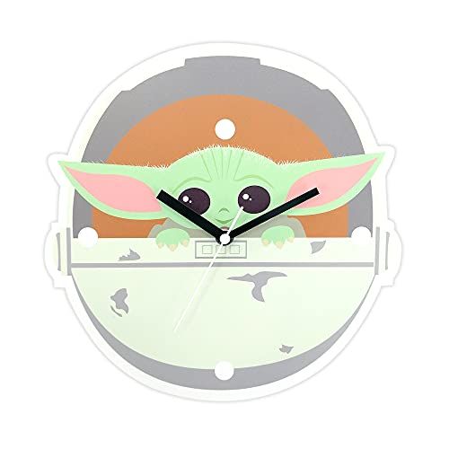 디즈니 Disney Star Wars Metal Wall Clock The Child The Mandalorian