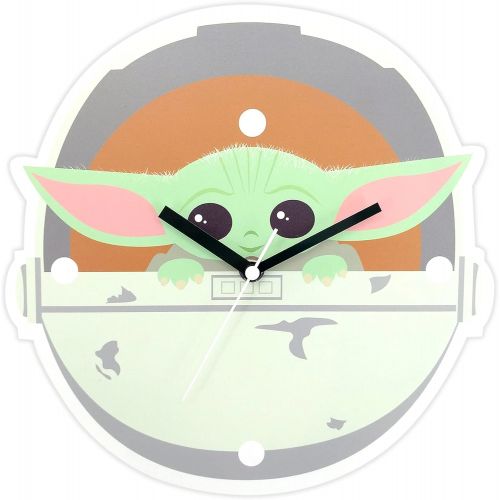 디즈니 Disney Star Wars Metal Wall Clock The Child The Mandalorian