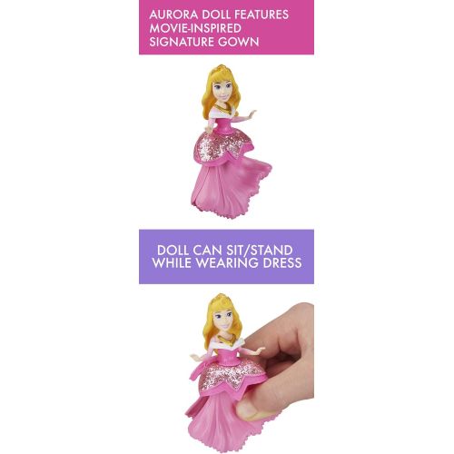 디즈니 Disney Princess Aurora Doll with Royal Clips Fashion, One Clip Skirt