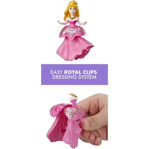 디즈니 Disney Princess Aurora Doll with Royal Clips Fashion, One Clip Skirt