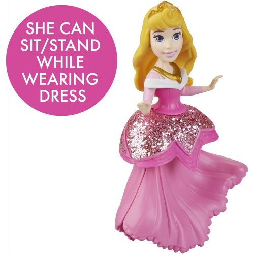 디즈니 Disney Princess Aurora Doll with Royal Clips Fashion, One Clip Skirt