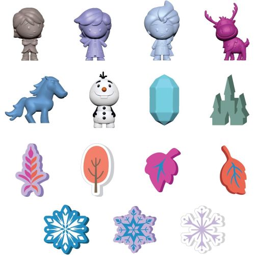 디즈니 Disney Frozen 2 Erasers Set 15 Pack Frozen Gift for Kids