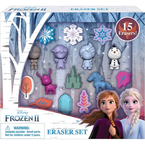 디즈니 Disney Frozen 2 Erasers Set 15 Pack Frozen Gift for Kids