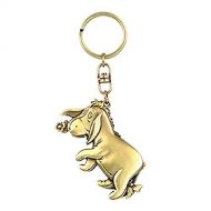 Disney Eeyore Brass Key Ring, Gold