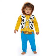 Disney Pixar Toy Story Woody Newborn Baby Boy Zip Up Costume Coverall