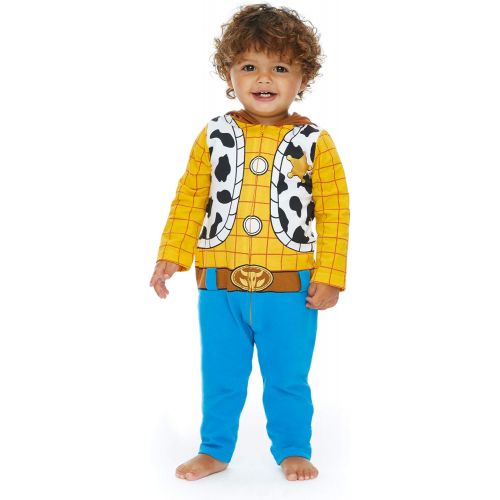 디즈니 Disney Pixar Toy Story Woody Newborn Baby Boy Zip Up Costume Coverall