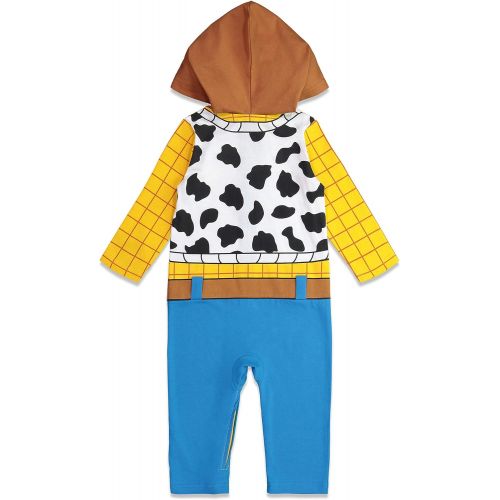 디즈니 Disney Pixar Toy Story Woody Newborn Baby Boy Zip Up Costume Coverall