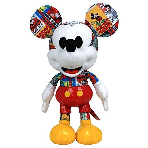 디즈니 Disney Limited Edition Movie Star Mickey Mouse Plush, Multicolor, 16 inches (30677)