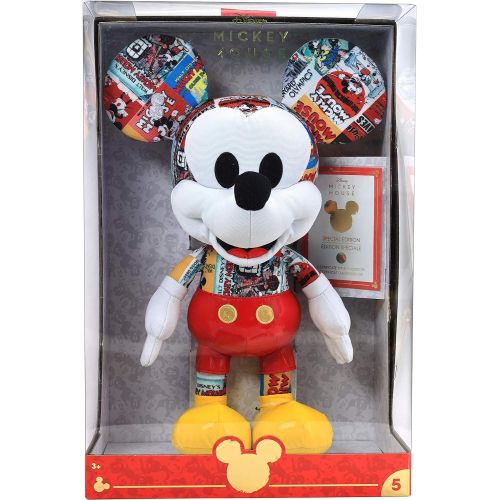 디즈니 Disney Limited Edition Movie Star Mickey Mouse Plush, Multicolor, 16 inches (30677)