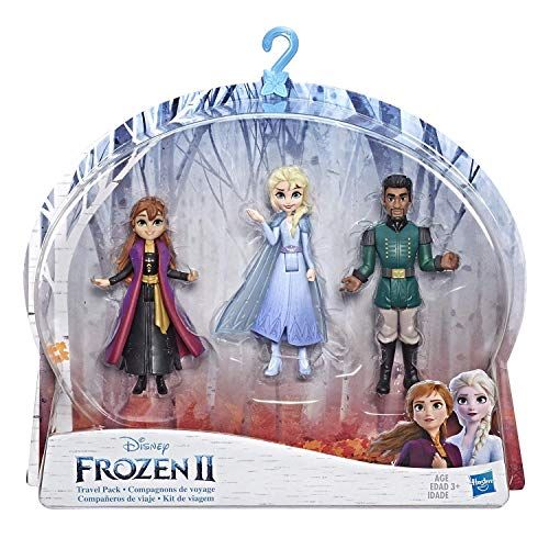 디즈니 Disney Frozen Anna, Elsa, & Mattias Small Dolls 3 Pack Inspired by The Frozen 2 Movie