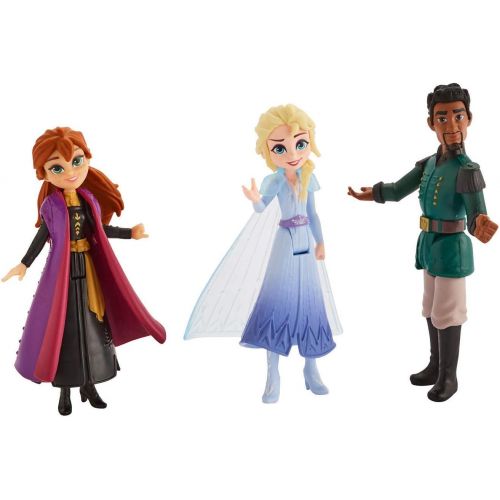 디즈니 Disney Frozen Anna, Elsa, & Mattias Small Dolls 3 Pack Inspired by The Frozen 2 Movie