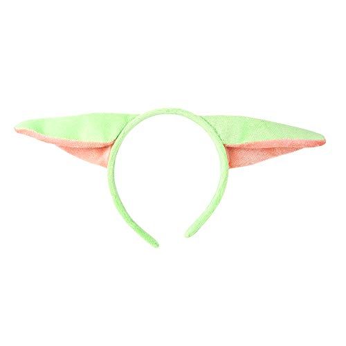 디즈니 Disney Star Wars Mandalorian Grogu Headband, Grogu Costume Accessory, Plush 3 D Headband