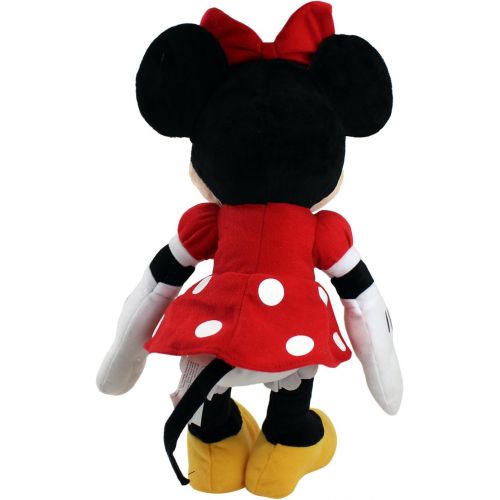 디즈니 Disney Plush Classic Minnie Mouse Red Polka Dot Dress 15 Toy Doll