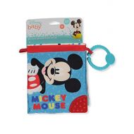 Disney Mickey Mouse Soft Crinkle Book with Teether Corner