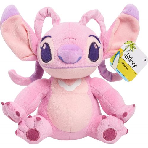 디즈니 Disney Lilo & Stitch 6 Inch Bean Plush Angel, Stuffed Animal, Alien, by Just Play