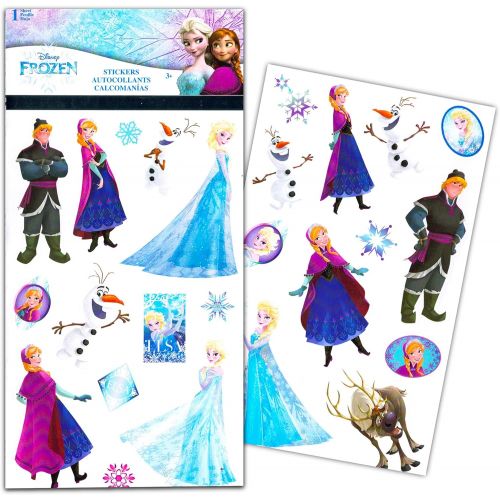 디즈니 Disney Studio Disney Frozen Stickers Party Favors Bundle ~ 100 Disney Frozen Stickers for Walls, Water Bottles, Rooms, Gift Bags, and Much More (Frozen Party Supplies)