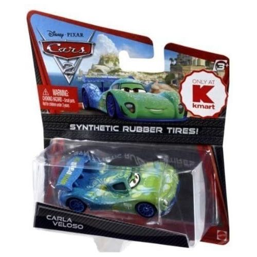 디즈니 Disney / Pixar Cars Cars 2 Synthetic Rubber Tires Carla Veloso Exclusive Diecast Car