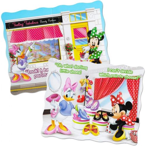 디즈니 Disney Minnie Mouse Ultimate Board Books Set for Kids Toddlers Bundle Includes Pack of 5 Books