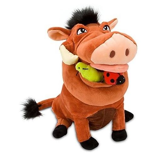 디즈니 Disney Store The Lion King 14 Pumbaa Plush Stuffed Animal Toy by Disney